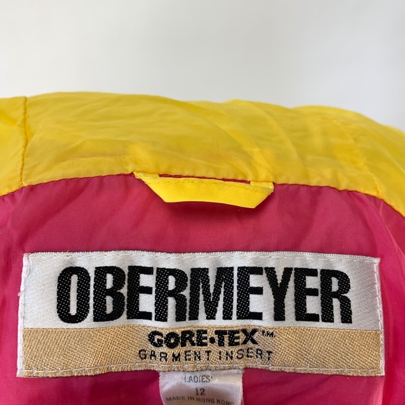 Amazing Vintage 90's Obermeyer Gore-Tex Color-Block Jacket - Picture 7 of 8